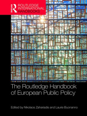 cover image of The Routledge Handbook of European Public Policy
